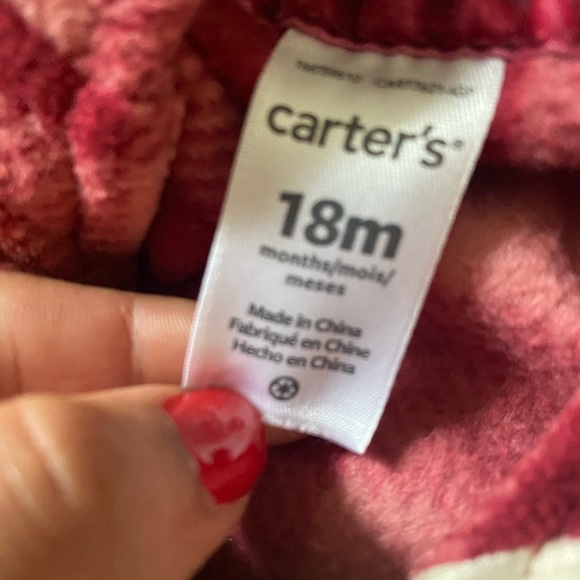 Carters fleece one piece - Picture 4 of 4